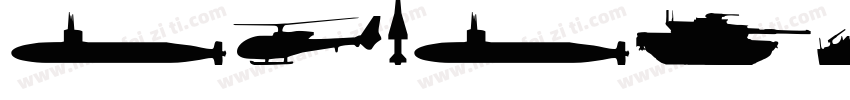 MS-Military Normal字体转换